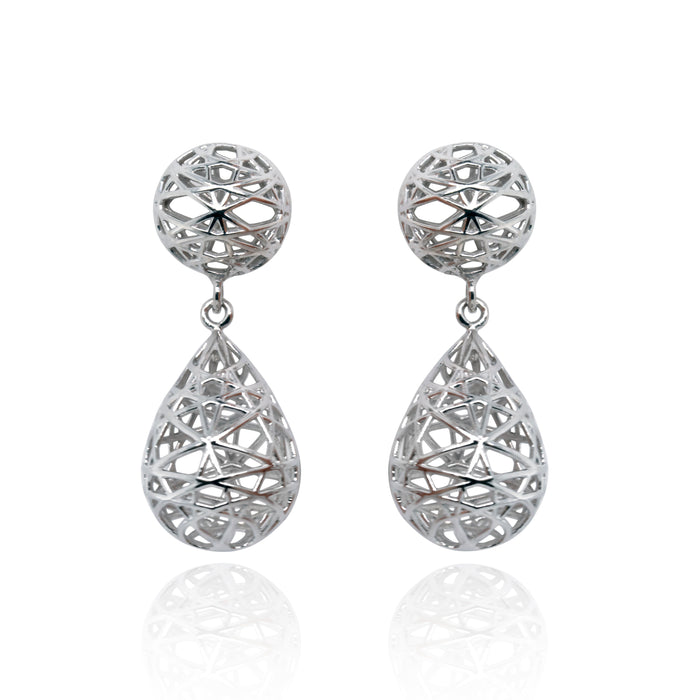 show pricing linea post double dangle earrings