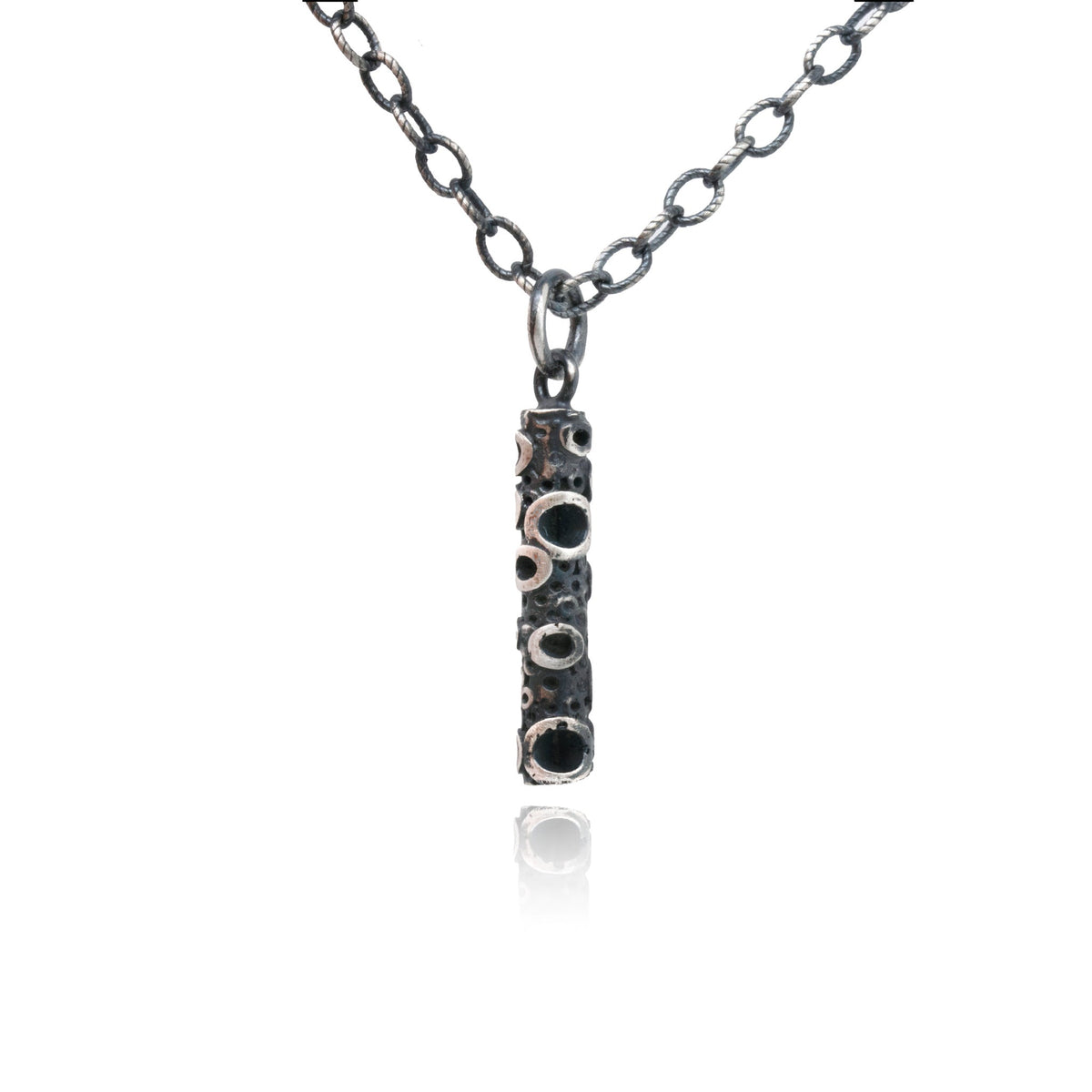 poros half size bar necklace