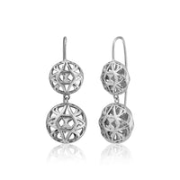 aperta double drop earrings