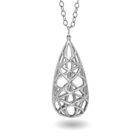 linea large pear necklace