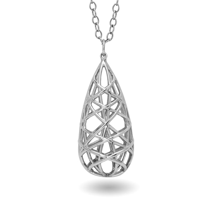 linea large pear necklace