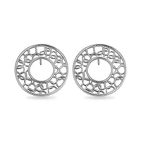 solinas circle stud earring