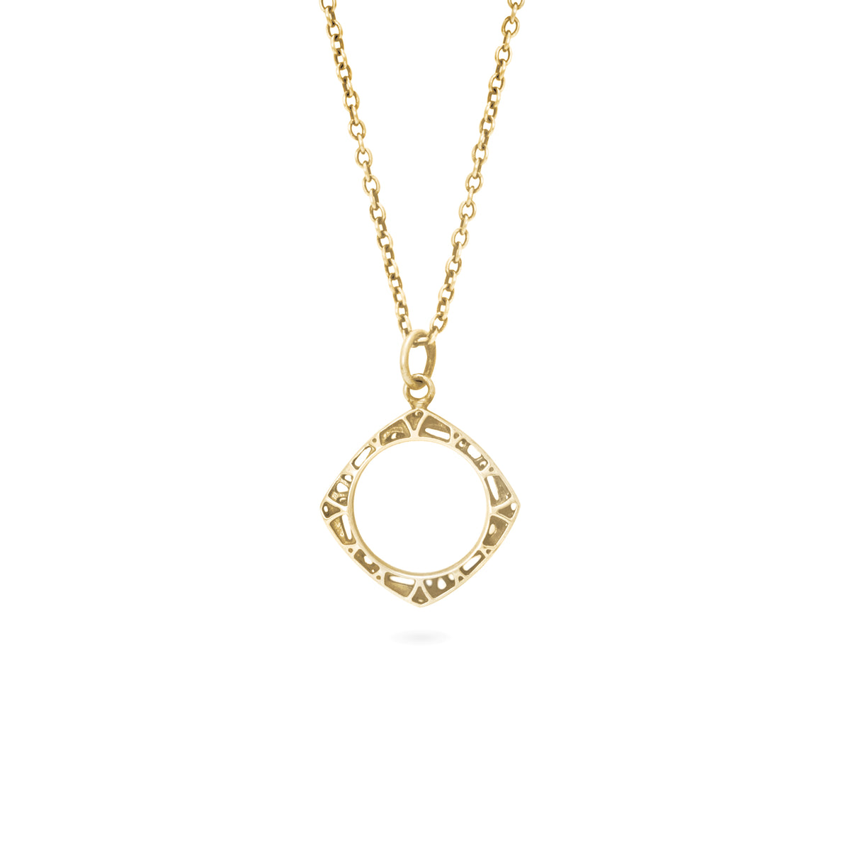 aperta small diamond necklace