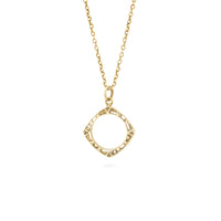 aperta small diamond necklace
