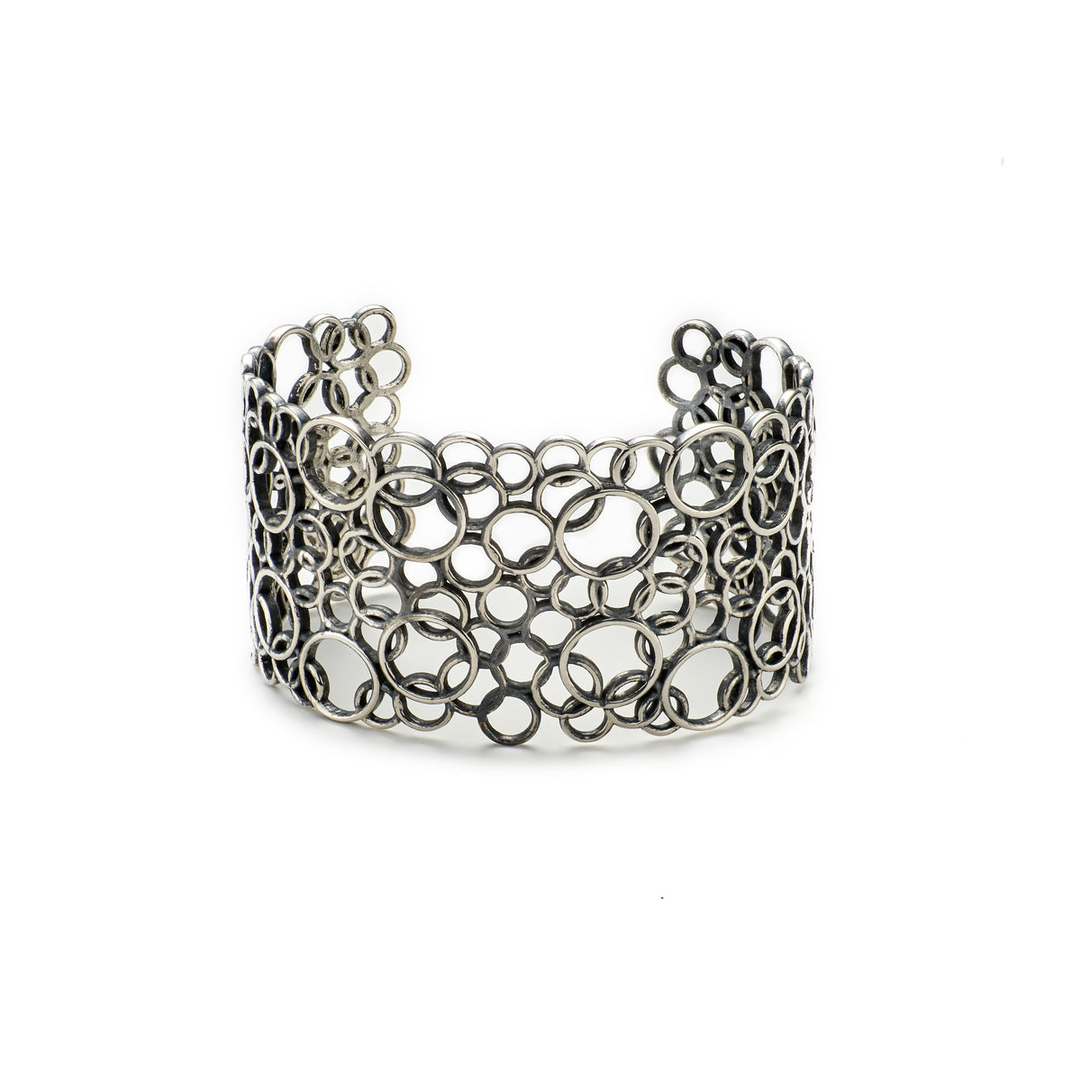 solinas wide circle cuff bracelet