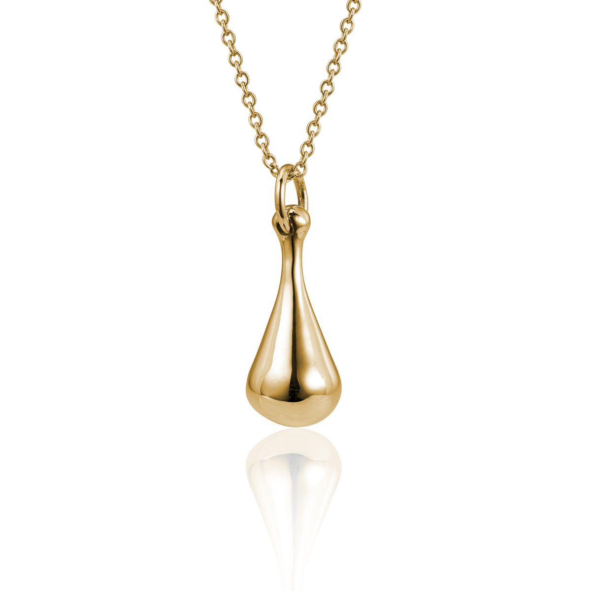 essentia small teardrop necklace