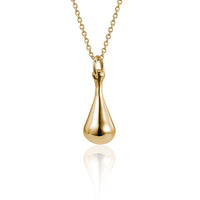 essentia small teardrop necklace