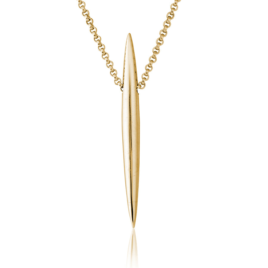 essentia medium double taper necklace