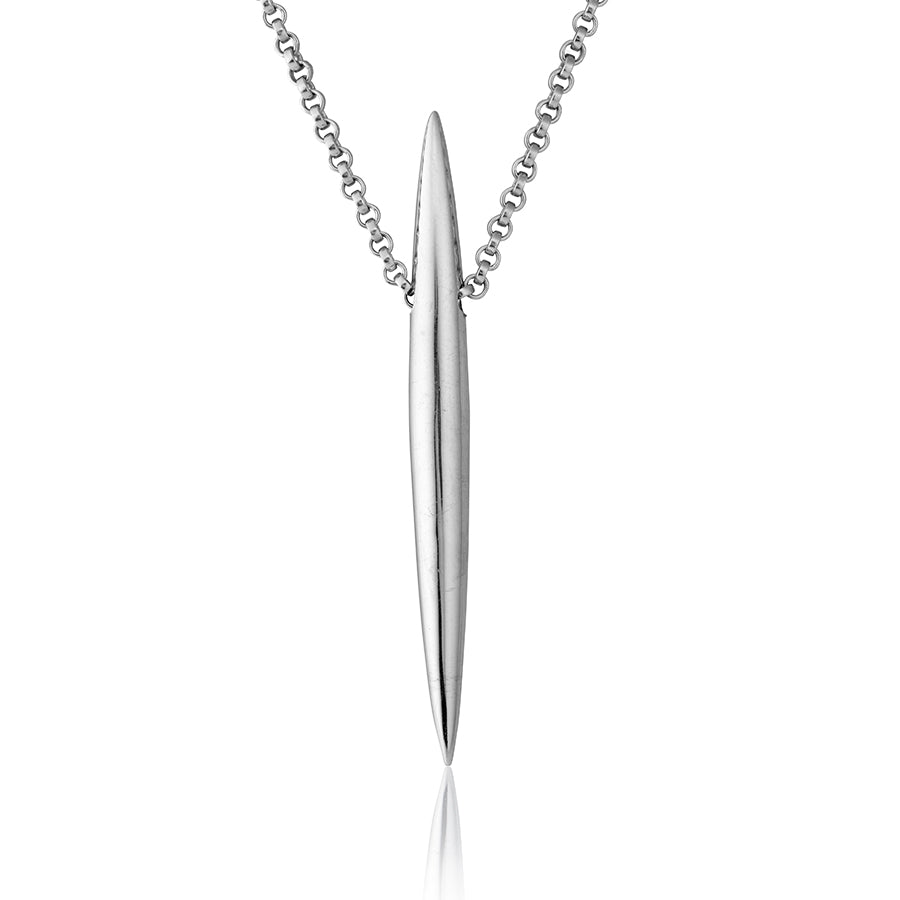 essentia large double taper necklace