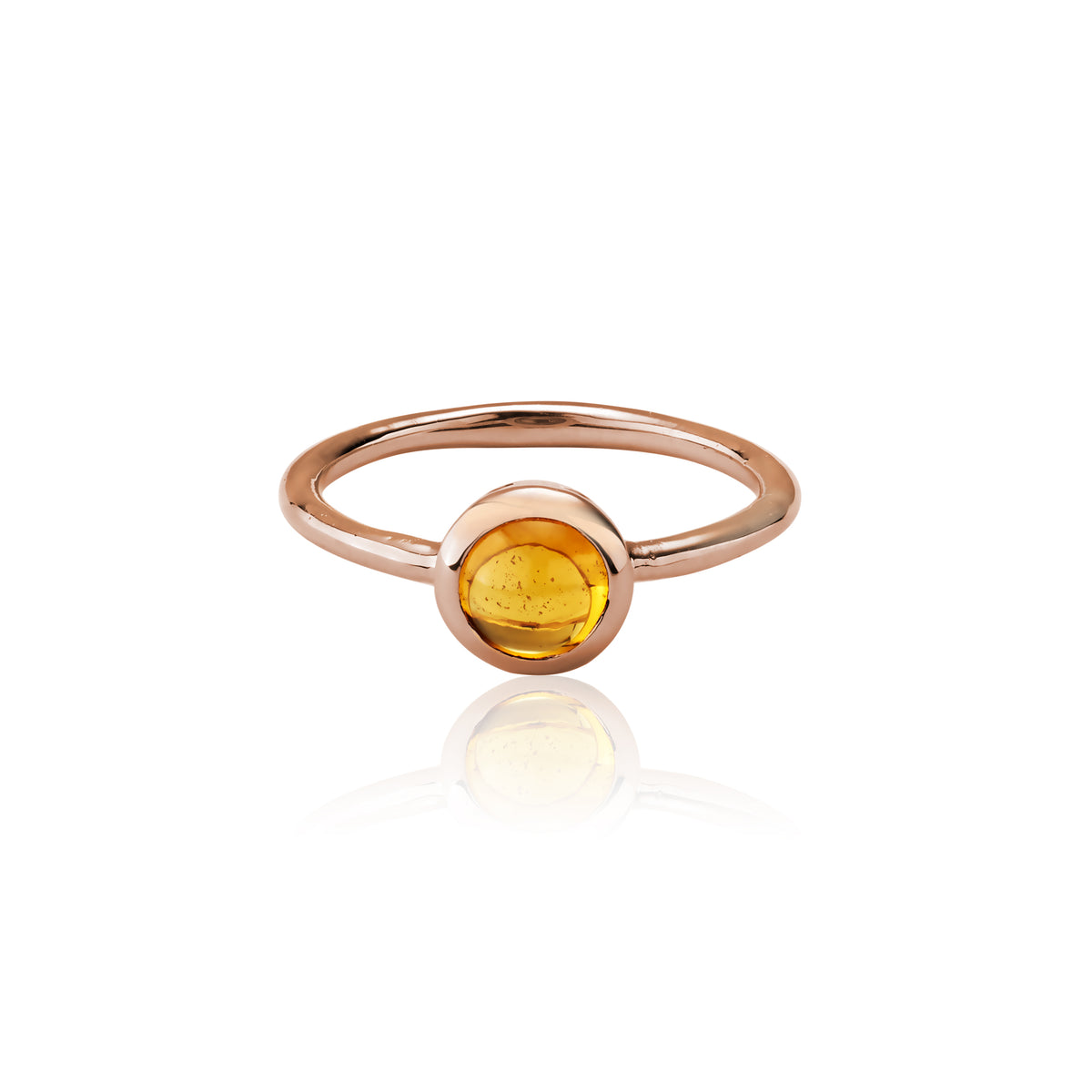 chroma round 6mm sapphire ring