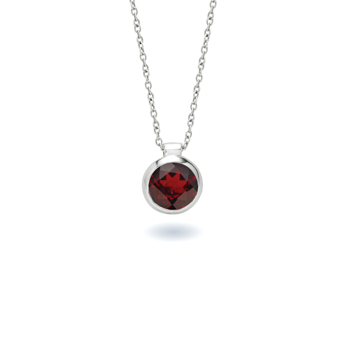 chroma 8mm round gemstone necklace