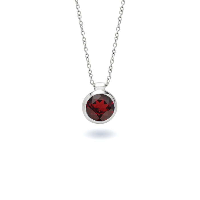 chroma 8mm round gemstone necklace