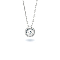 chroma 8mm round gemstone necklace