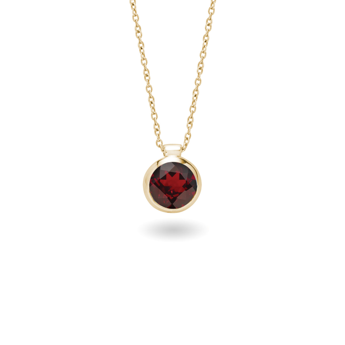 chroma 8mm round gemstone necklace