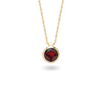 chroma 8mm round gemstone necklace