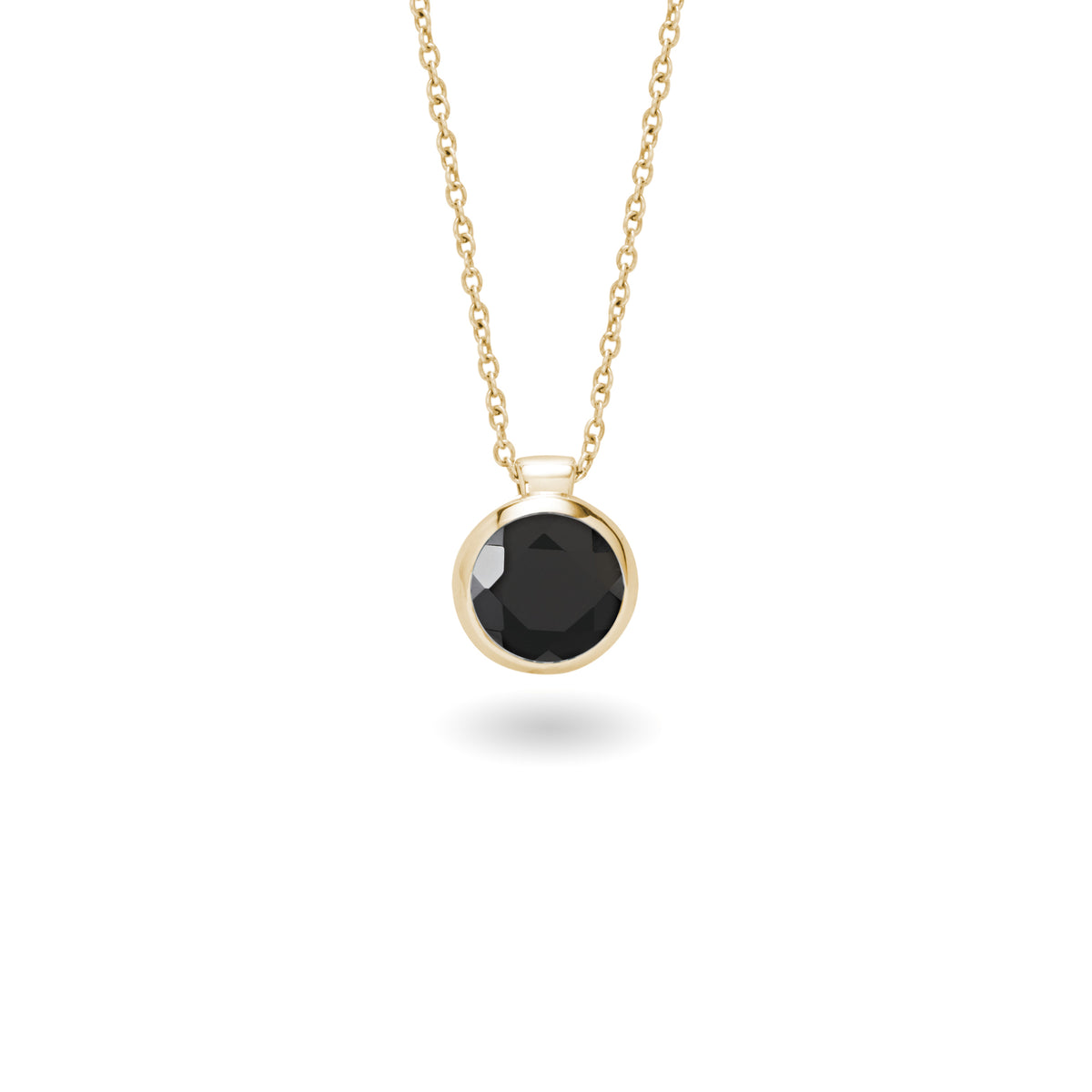 chroma 8mm round gemstone necklace