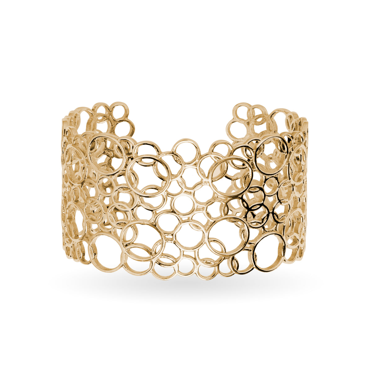solinas wide circle cuff bracelet