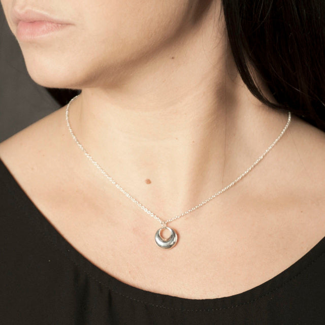 essentia small torus necklace