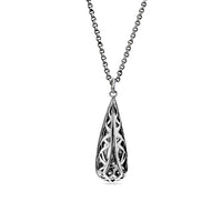 aperta pear drop necklace large