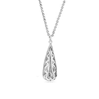 aperta pear drop necklace large