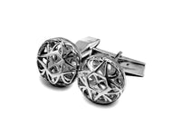 aperta small circle cufflinks