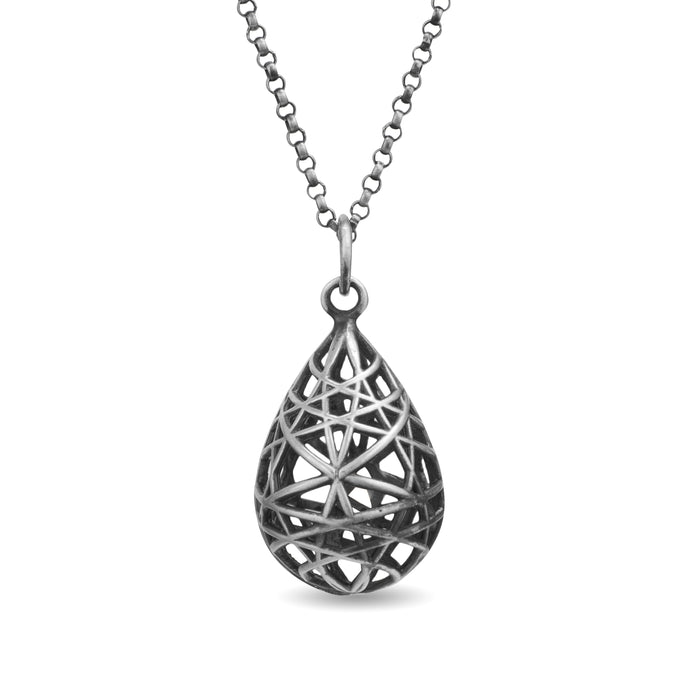 linea small pear necklace