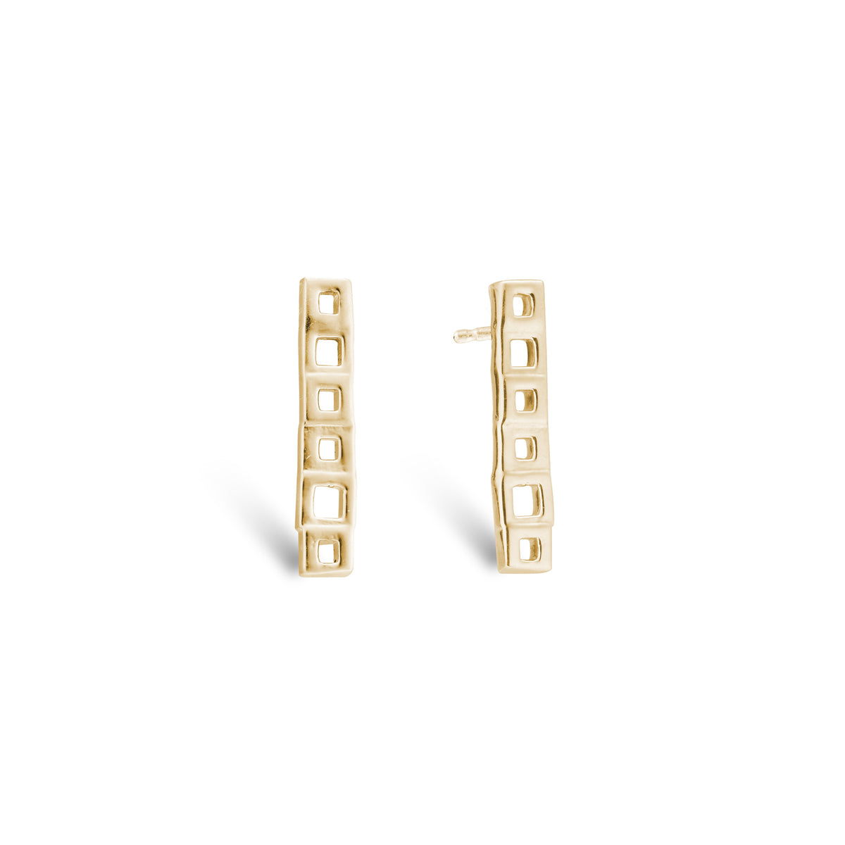 solinas petite single line post earring
