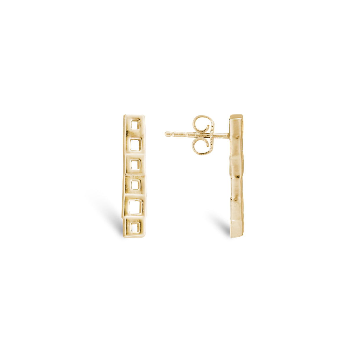 solinas petite single line post earring