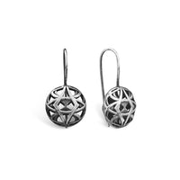 aperta circle dangle earrings