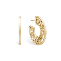 solinas circle hoop earring