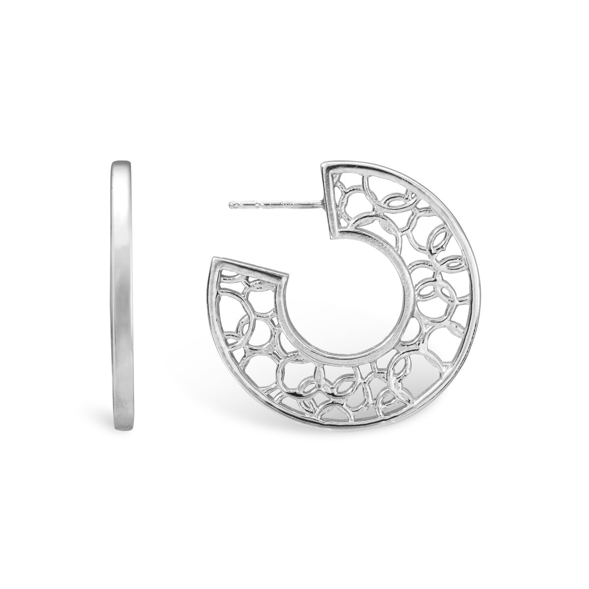 solinas circle hoop earring