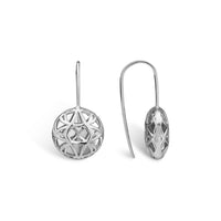 aperta circle dangle earrings