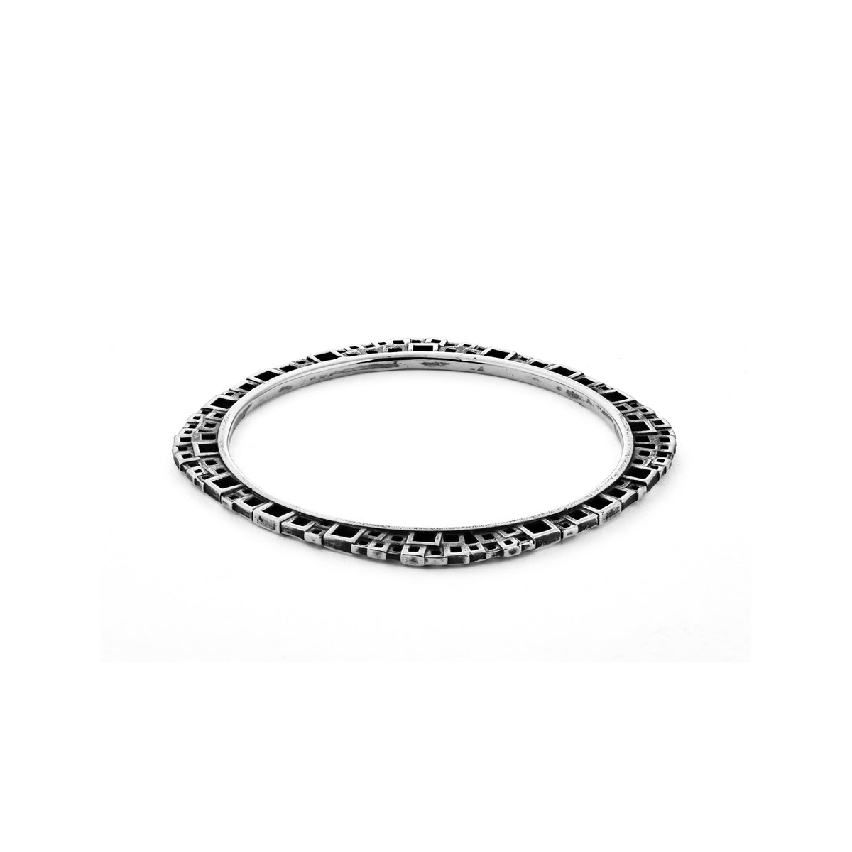 solinas square tube bangle bracelet