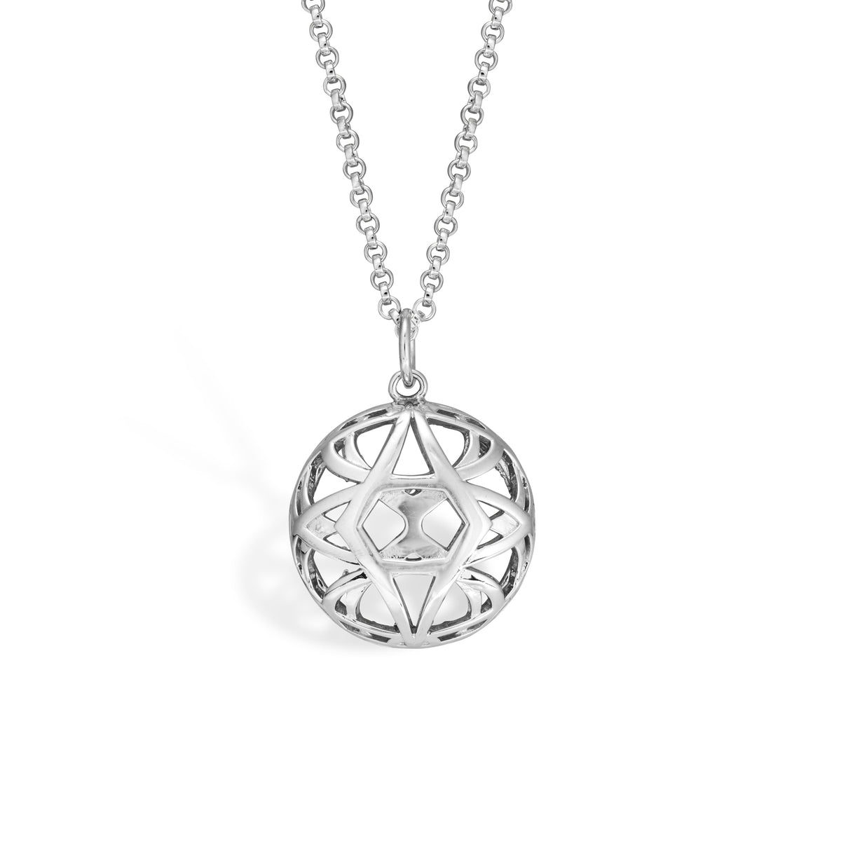 aperta petite circle necklace
