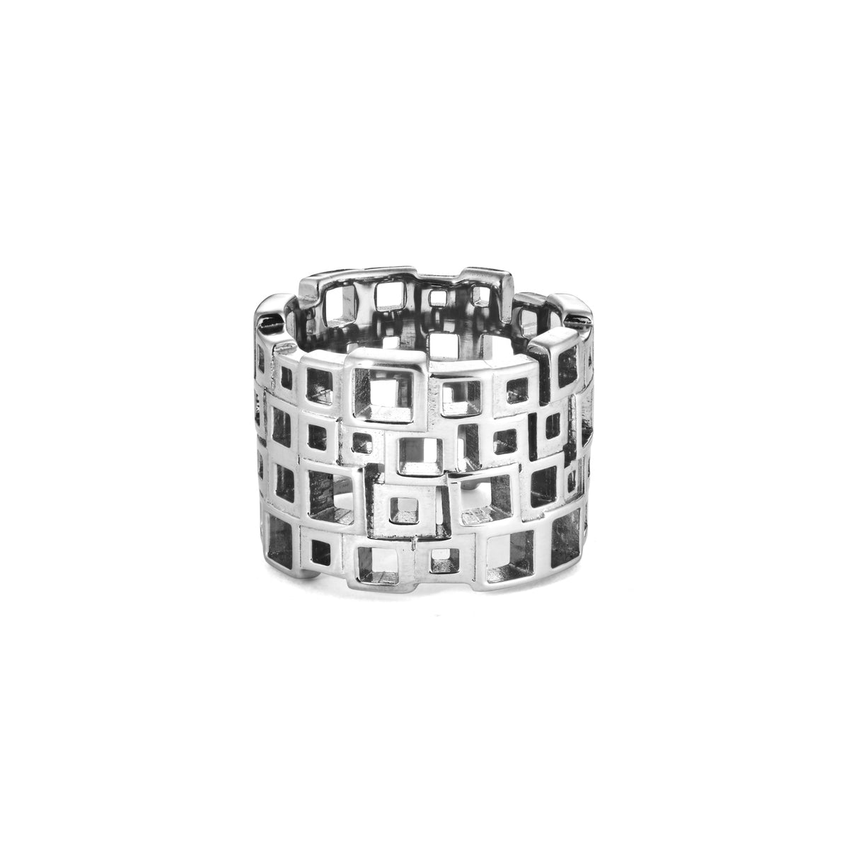 solinas 4 row open square ring