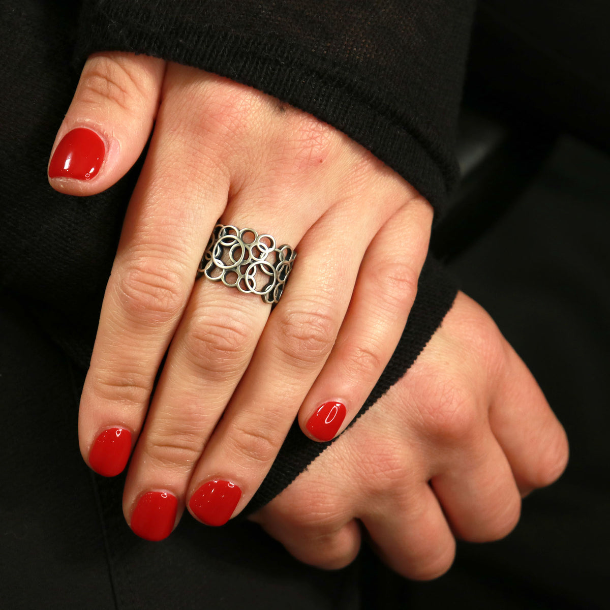 solinas wide circle ring