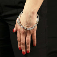 solinas square tube bangle bracelet