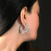 solinas circle hoop earring