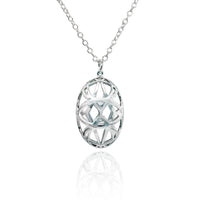 aperta oval necklace