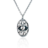 aperta oval necklace