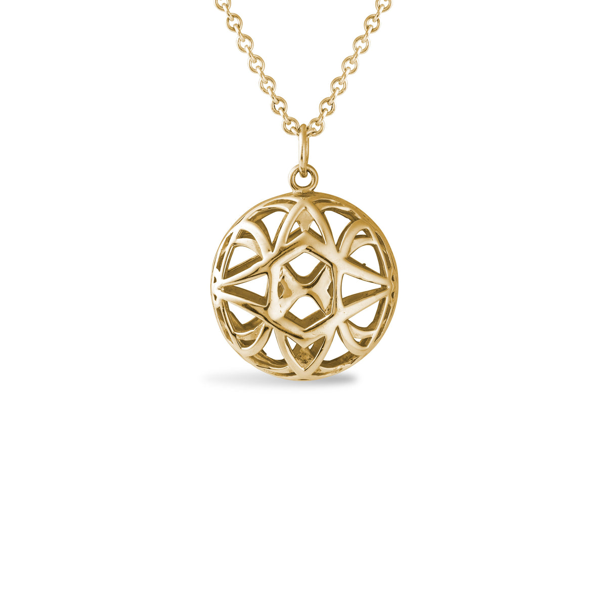 aperta petite circle necklace