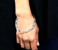 aperta square bangle bracelet