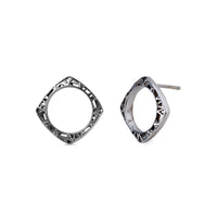 aperta diamond shape stud earrings