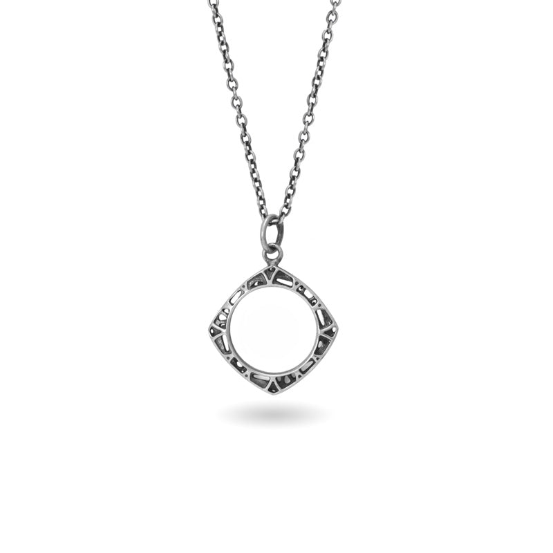 aperta small diamond necklace