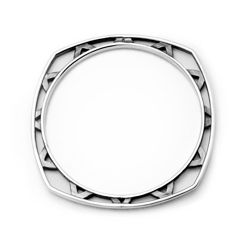 aperta square bangle bracelet