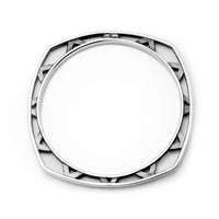 aperta square bangle bracelet