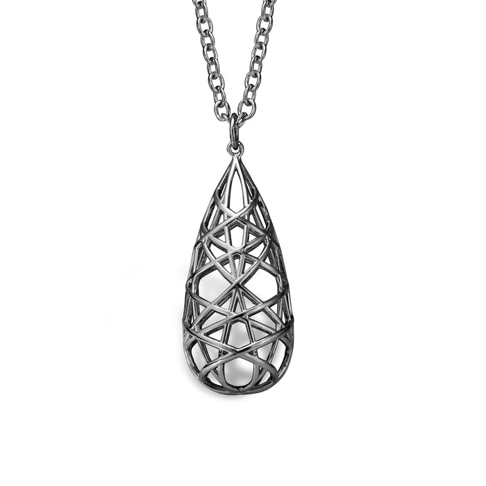 linea large pear necklace