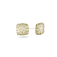 linea square stud earring