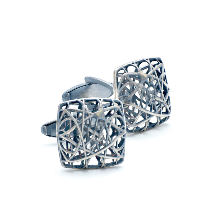 linea medium square cufflinks