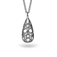 linea medium pear necklace